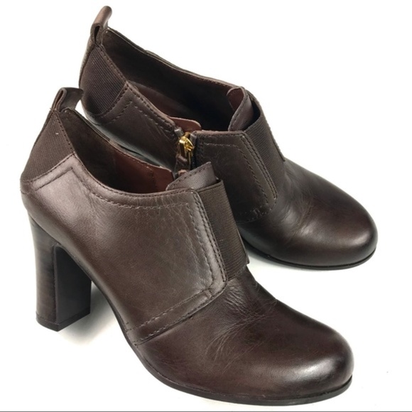 Franco Sarto Women's Brown Block Heel Pumps Size 4 - Picture 1 of 8